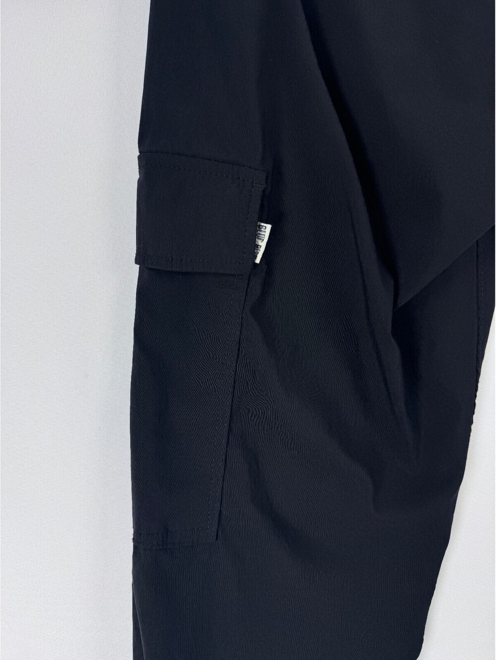 Blue Rise Cargo Joggers Unisex L Black Gorpcore Techwear Hiking Outdoor Pants - Picture 5 of 9